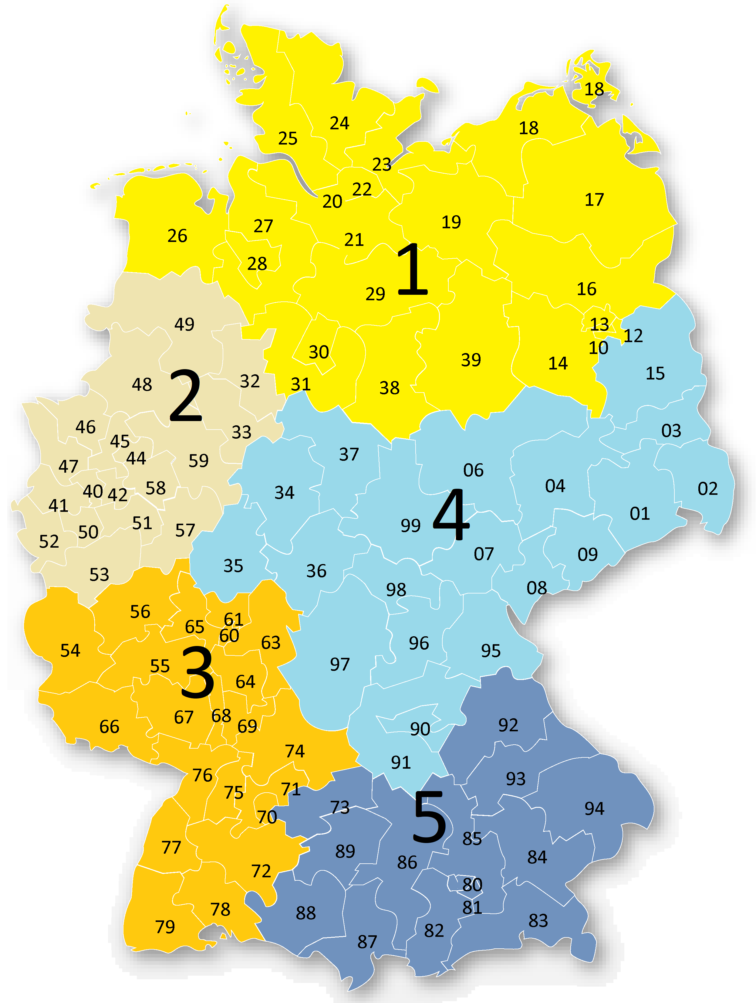 Germany Sales Areas
